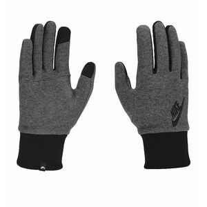 NEW Men's Nike Club Fleece Winter Touchscreen Ski Snowboard Gloves Large Gray